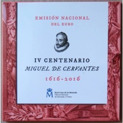 Espagne - Coffret BU - 2016 - 1 cent à 2 euros + 2 euros commémo.