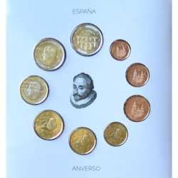 Espagne - Coffret BU - 2016 - 1 cent à 2 euros + 2 euros commémo.