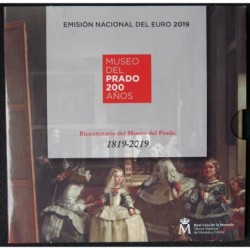 Espagne - Coffret BU - 2019 - 1 cent à 2 euros + 2 euros commémo.