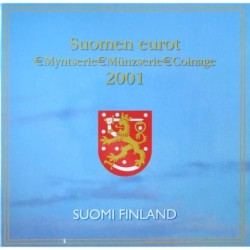 Finlande - Coffret BU - 2001 - 1 cent à 2 euros