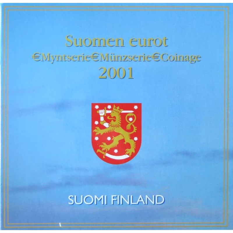 Finlande - Coffret BU - 2001 - 1 cent à 2 euros
