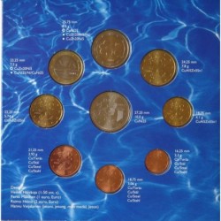 Finlande - Coffret BU - 2004 - 1 cent à 2 euros + médaille