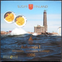 Finlande - Coffret BU - 2006 - 1 cent à 2 euros + 2 euros commémo. 2005