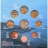Finlande - Coffret BU - 2008 - 1 cent à 2 euros + médaille