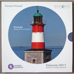 Finlande - Coffret BU - 2011 - 1 cent à 2 euros + médaille