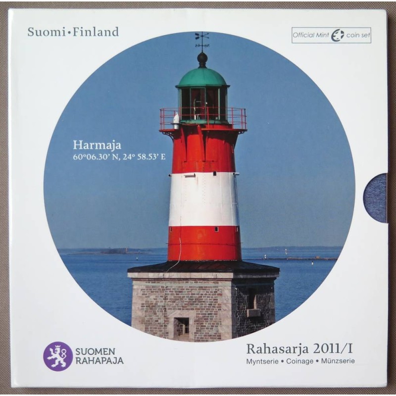 Finlande - Coffret BU - 2011 - 1 cent à 2 euros + médaille