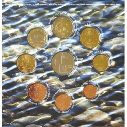 Finlande - Coffret BU - 2011 - 1 cent à 2 euros + médaille