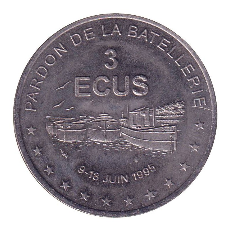 CONFLANS SAINTE HONORINE - 3 ecu des villes - 1995 - Etat : SUP CONFLANS SAINTE HONORINE - 3 ecu des villes - 1995 - Etat : SUP