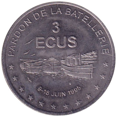 CONFLANS SAINTE HONORINE - 3 ecu des villes - 1995 - Etat : SUP