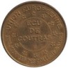 COUTRAS - 1 ecu des villes - 1994 - Etat : SUP
