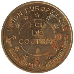 COUTRAS - 1 ecu des villes - 1994 - Etat : TTB