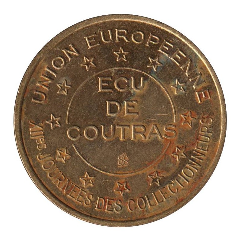 COUTRAS - 1 ecu des villes - 1994 - Etat : TTB COUTRAS - 1 ecu des villes - 1994 - Etat : TTB