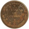COUTRAS - 1 ecu des villes - 1994 - Etat : TTB