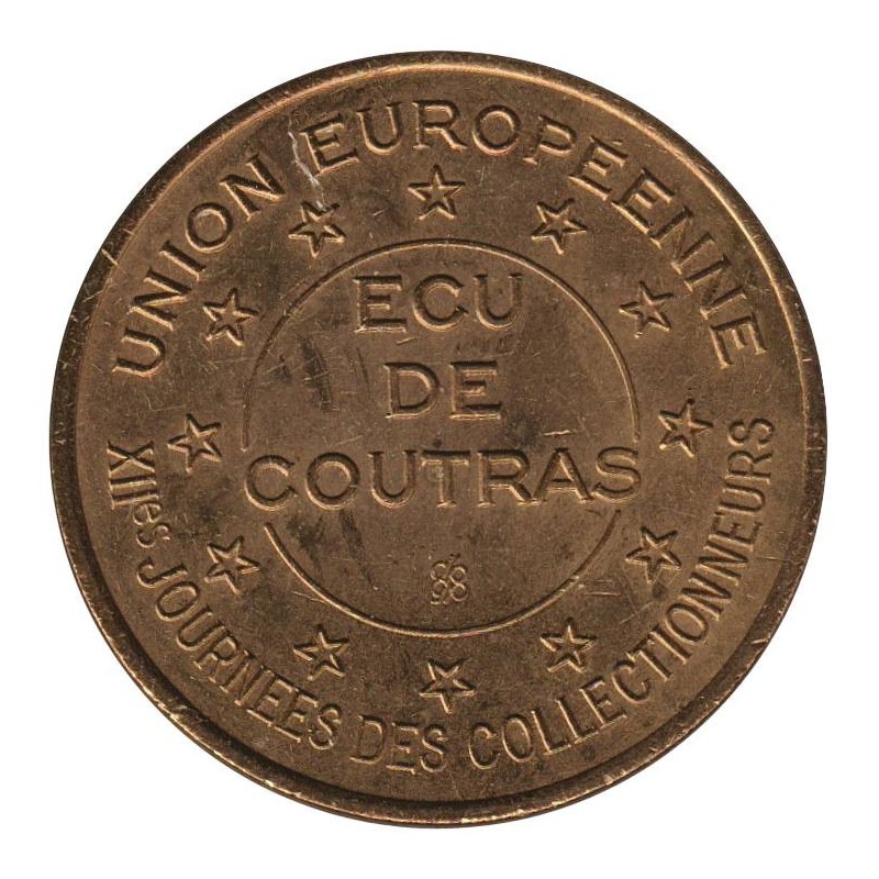 COUTRAS - 1 ecu des villes - 1994 - Etat : SPL COUTRAS - 1 ecu des villes - 1994 - Etat : SPL
