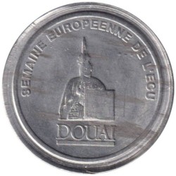 DOUAI - 1 ecu des villes - 1991 - Etat : TTB
