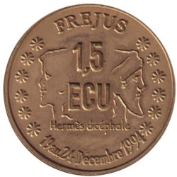 FREJUS - 1,5 ecu des villes - 1994 - Etat : SPL