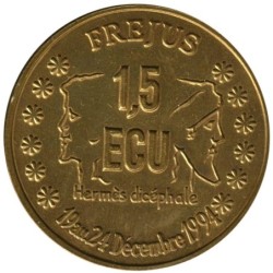 FREJUS - 1,5 ecu des villes - 1994 - Etat : SPL