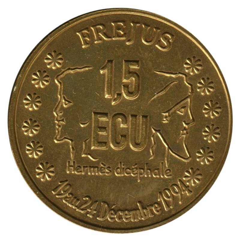 FREJUS - 1,5 ecu des villes - 1994 - Etat : SPL FREJUS - 1,5 ecu des villes - 1994 - Etat : SPL