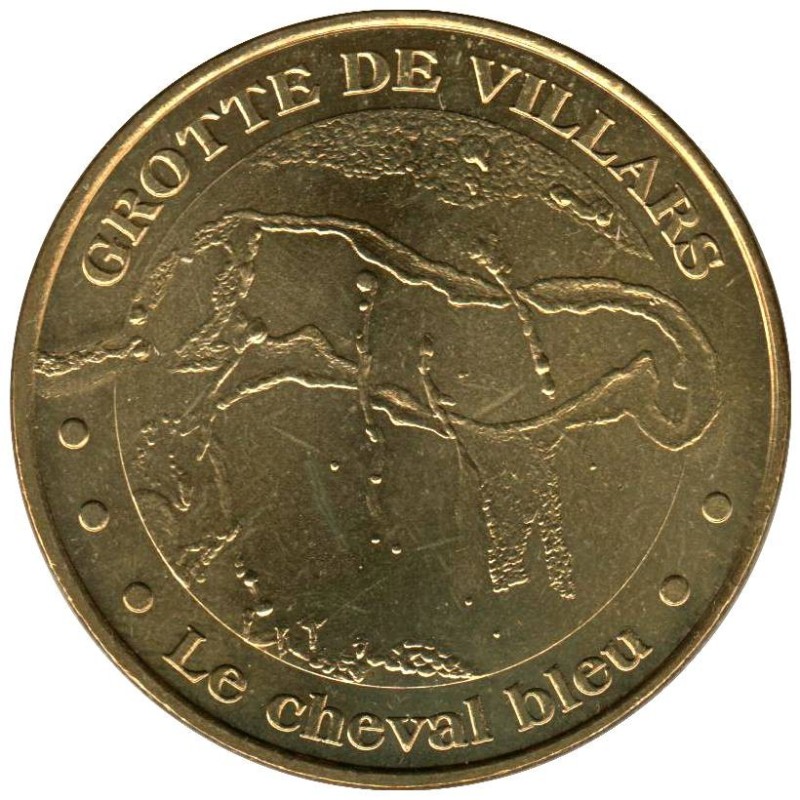 24-0999 - Grotte de Villars - Le cheval bleu - 2010