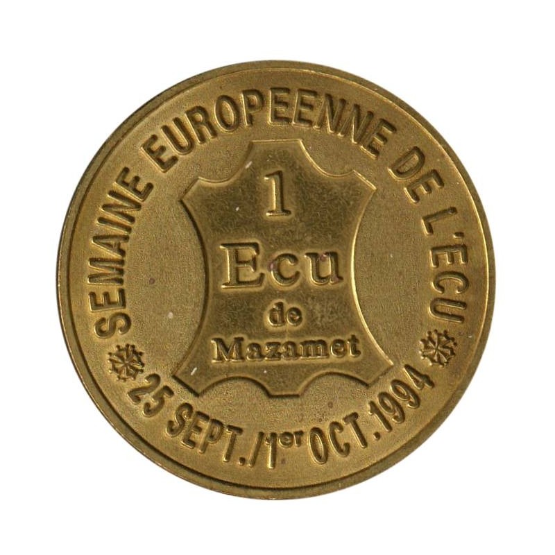 MAZAMET - 1 ecu des villes - 1994 - Etat : SPL MAZAMET - 1 ecu des villes - 1994 - Etat : SPL