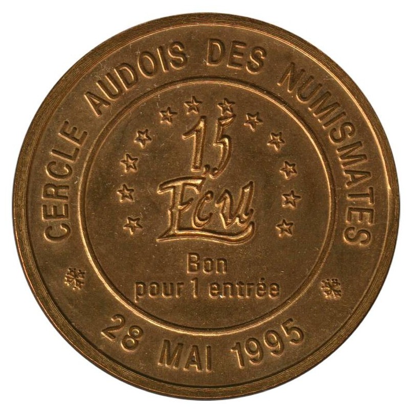MONTOLIEU - 1,5 ecu des villes - 1995 - Etat : SPL MONTOLIEU - 1,5 ecu des villes - 1995 - Etat : SPL