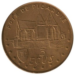 POIX DE PICARDIE - 3 ecu des villes - 1995 - Etat : SUP