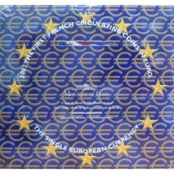 France - Coffret BU - 2002 - 1 cent à 2 euros