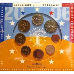 France - Coffret BU - 2006 - 1 cent à 2 euros