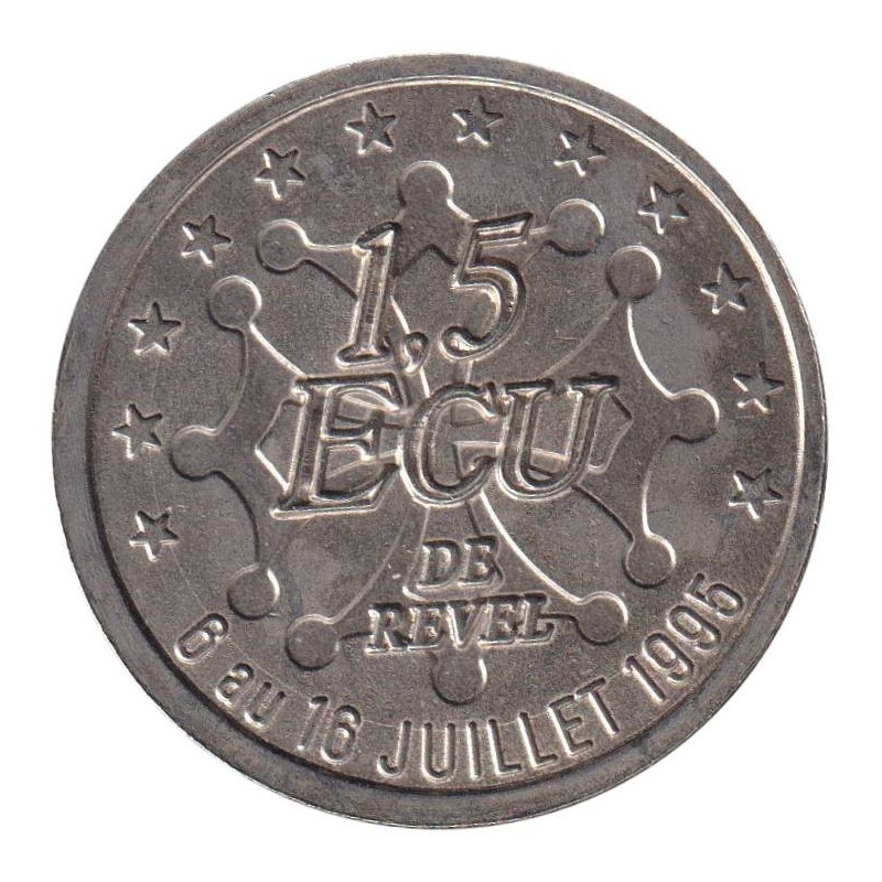 REVEL - 1,5 ecu des villes - 1995 - Etat : SPL REVEL - 1,5 ecu des villes - 1995 - Etat : SPL