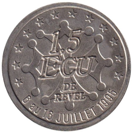 REVEL - 1,5 ecu des villes - 1995 - Etat : SPL REVEL - 1,5 ecu des villes - 1995 - Etat : SPL