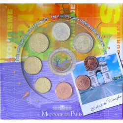 France - Coffret BU - 2004 - 1 cent à 2 euros - Souvenir La Provence