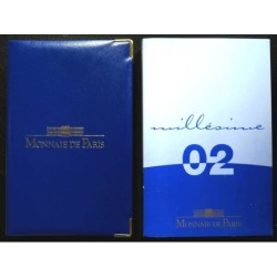 France - Coffret BE - 2002 - 1 cent à 2 euros