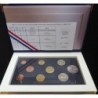France - Coffret BE - 2005 - 1 cent à 2 euros + 5 euros Panthéon