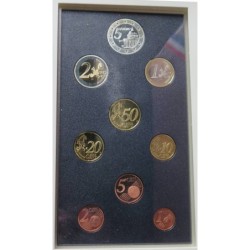 France - Coffret BE - 2006 - 1 cent à 2 euros + 5 euros Panthéon