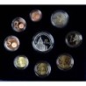 France - Coffret BE - 2007 - 1 cent à 2 euros + 15 euros Panthéon