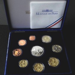 France - Coffret BE - 2008 - 1 cent à 2 euros + 15 euros Marianne