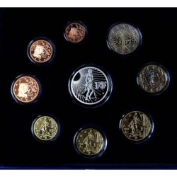 France - Coffret BE - 2008 - 1 cent à 2 euros + 15 euros Marianne
