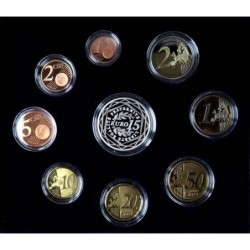 France - Coffret BE - 2008 - 1 cent à 2 euros + 15 euros Marianne