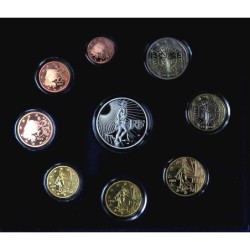 France - Coffret BE - 2009 - 1 cent à 2 euros + 15 euros Marianne