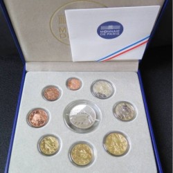 France - Coffret BE - 2014 - 1 cent à 2 euros + 10 euros Coq