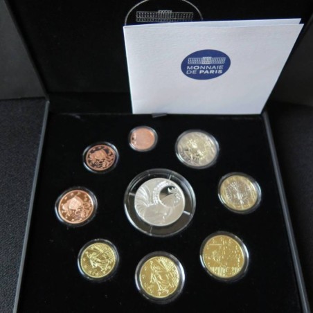 FRANCE - Coffret BE - 2015 - 1 cent à 2 euros + 10 euros Coq FRANCE - Coffret BE - 2015 - 1 cent à 2 euros + 10 euros Coq