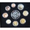 France - Coffret BE - 2015 - 1 cent à 2 euros + 10 euros Coq