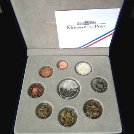 FRANCE - Coffret BE - 2010 - 1 cent à 2 euros + 15 euros Semeuse