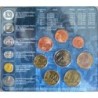 Grèce - Plaquette BU - 2005 - 1 cent à 2 euros