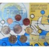 Grèce - Plaquette BU - 2009 - 1 cent à 2 euros commémo.