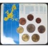 Grèce - Plaquette BU - 2003 - 1 cent à 2 euros