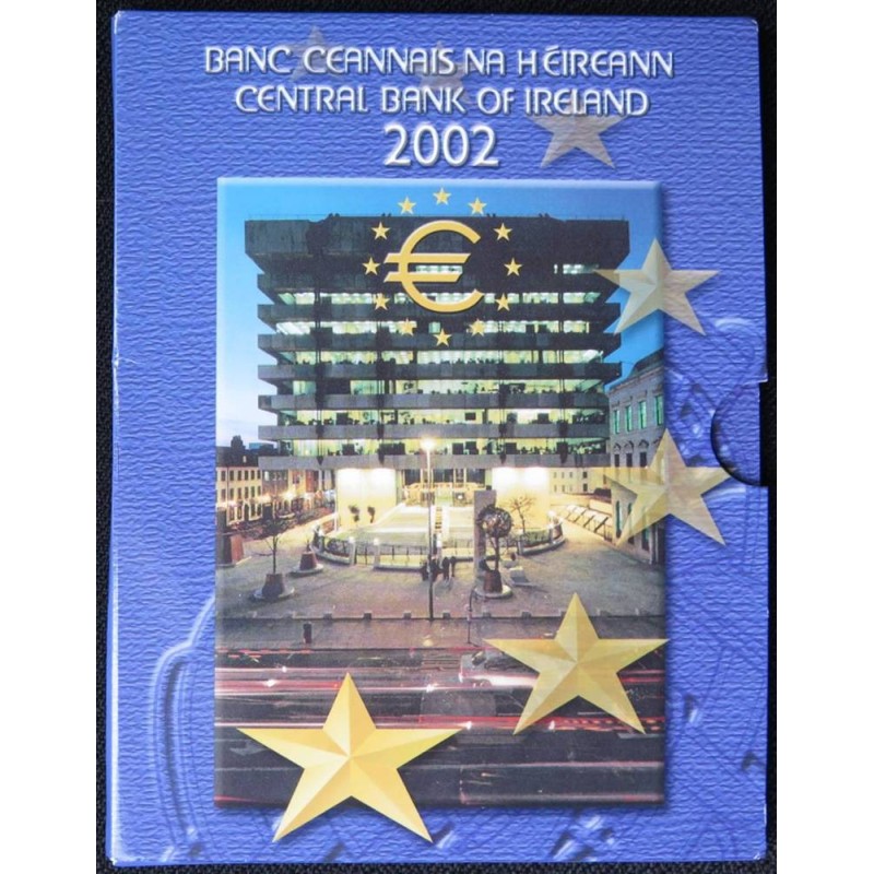 Irlande - Coffret BU - 2002 - 1 cent à 2 euros