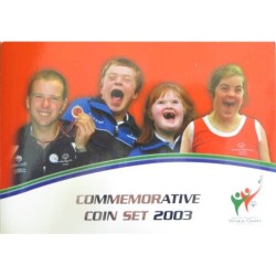 Irlande - Coffret BU - 2003 - 1 cent à 2 euros + 5 euros