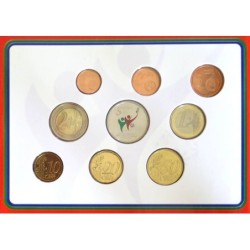 Irlande - Coffret BU - 2003 - 1 cent à 2 euros + 5 euros