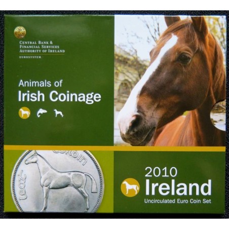 IRLANDE - Coffret BU - 2010 - 1 cent à 2 euros IRLANDE - Coffret BU - 2010 - 1 cent à 2 euros
